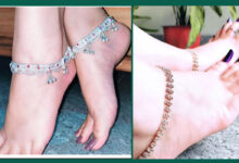 Latest Anklet Designs : फैंसी पायल डिजाइन - Silver Dulhan Payal Designs