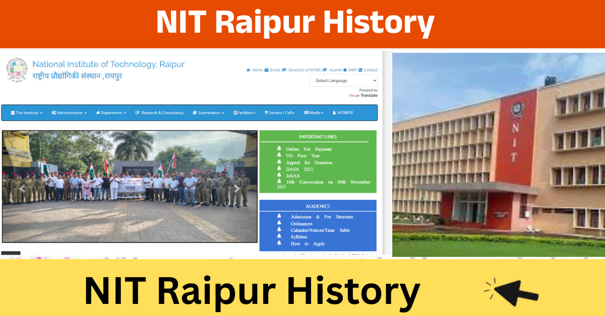 nit-raipur-history