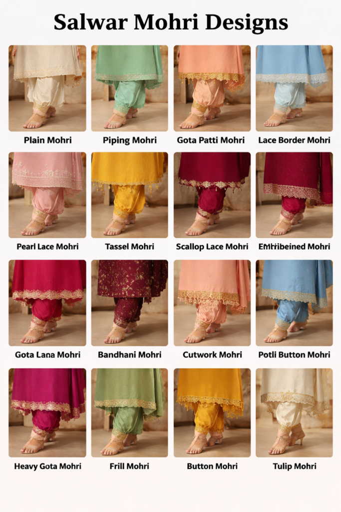 सलवार की मोहरी के ये लेटेस्ट डिजाइन...