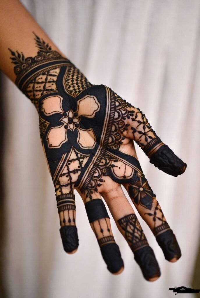 simple mehndi ki design