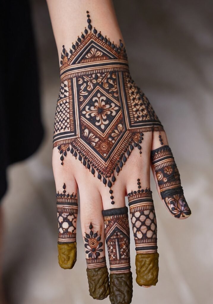 bridel mehndi design