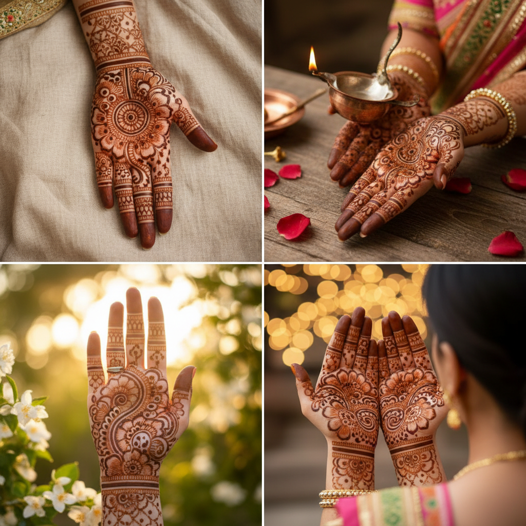 mehndi simple design