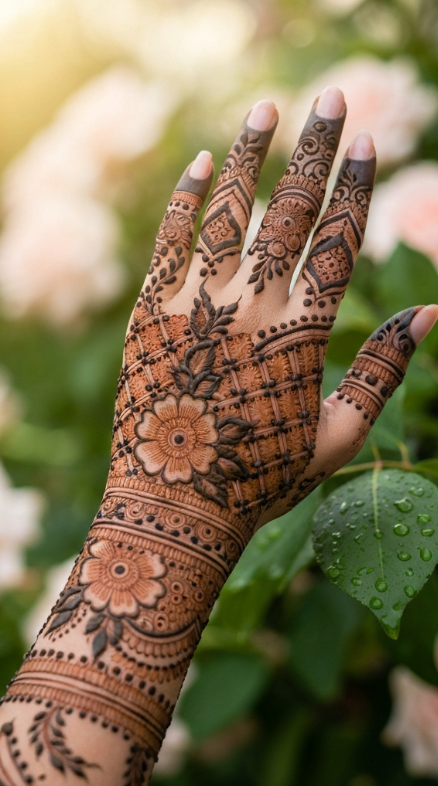 mehndi design simple