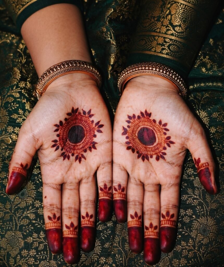 mehndi designs for feet easy