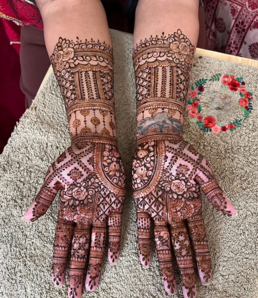 bridal mehndi design
