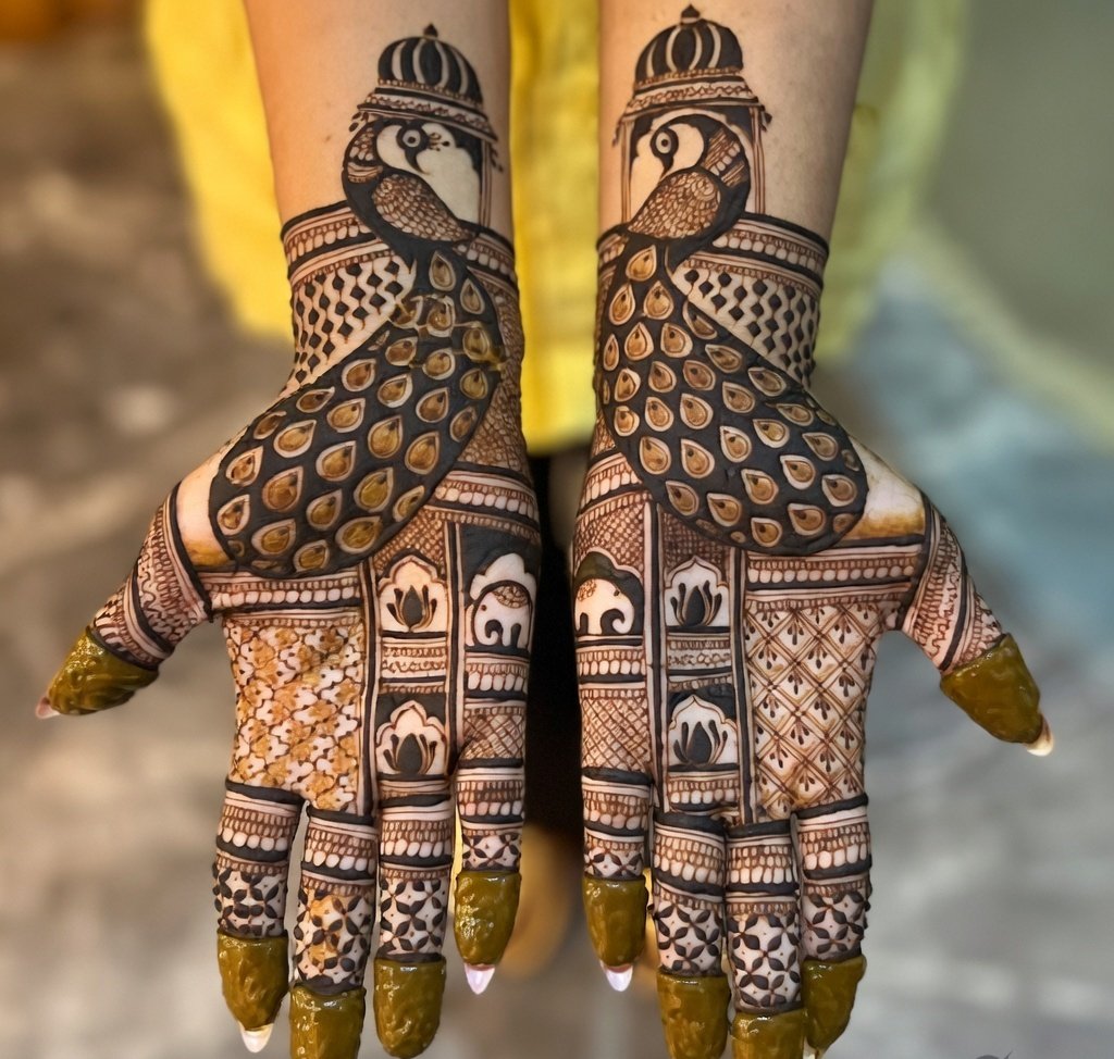 bridal mehndi design
