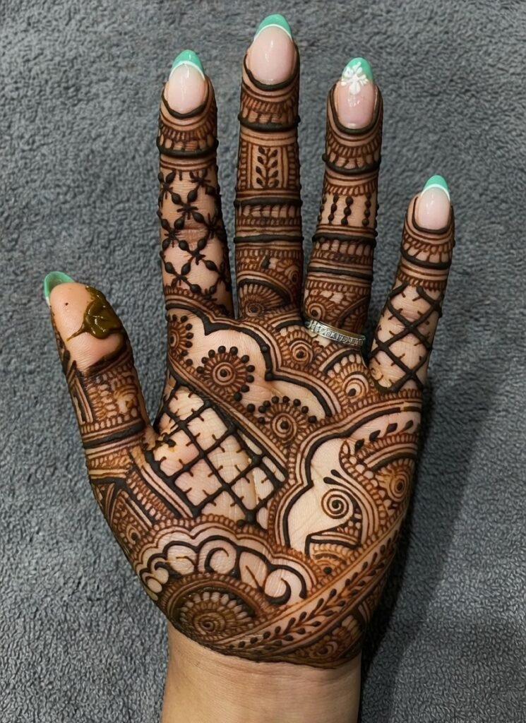 mehandi designs fancy