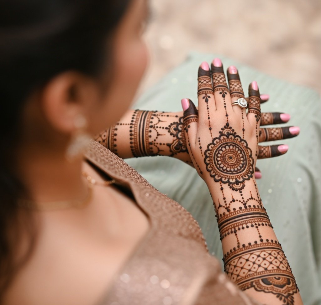 simple mehndi design