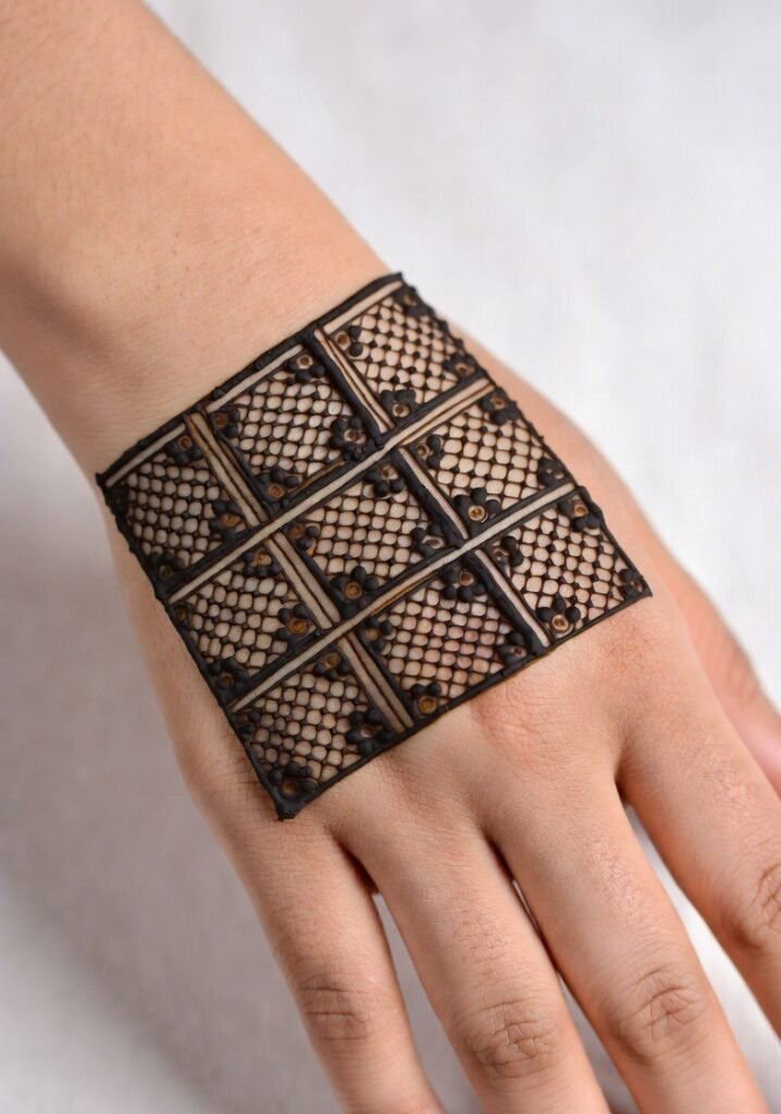 dubai mehndi design back hand