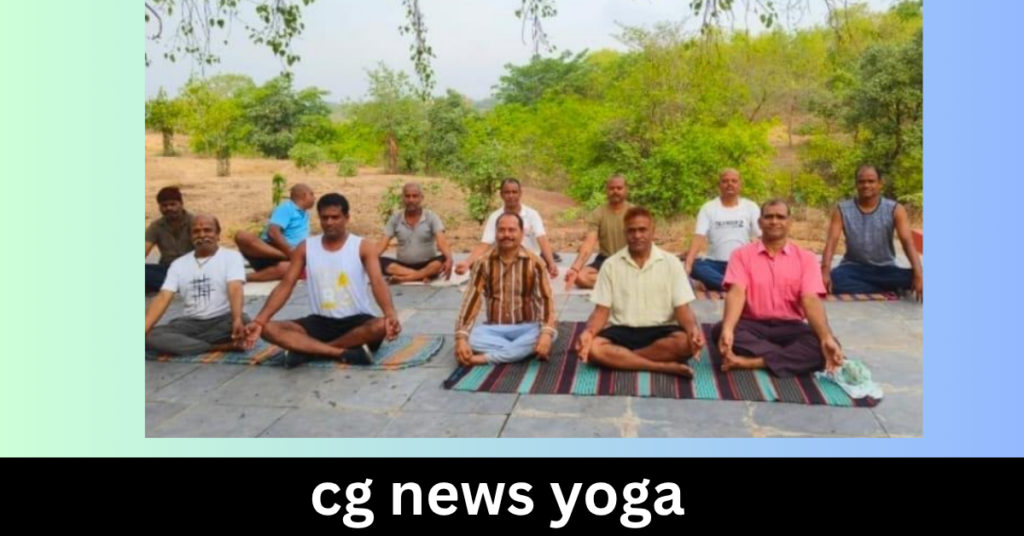 cg news yoga day