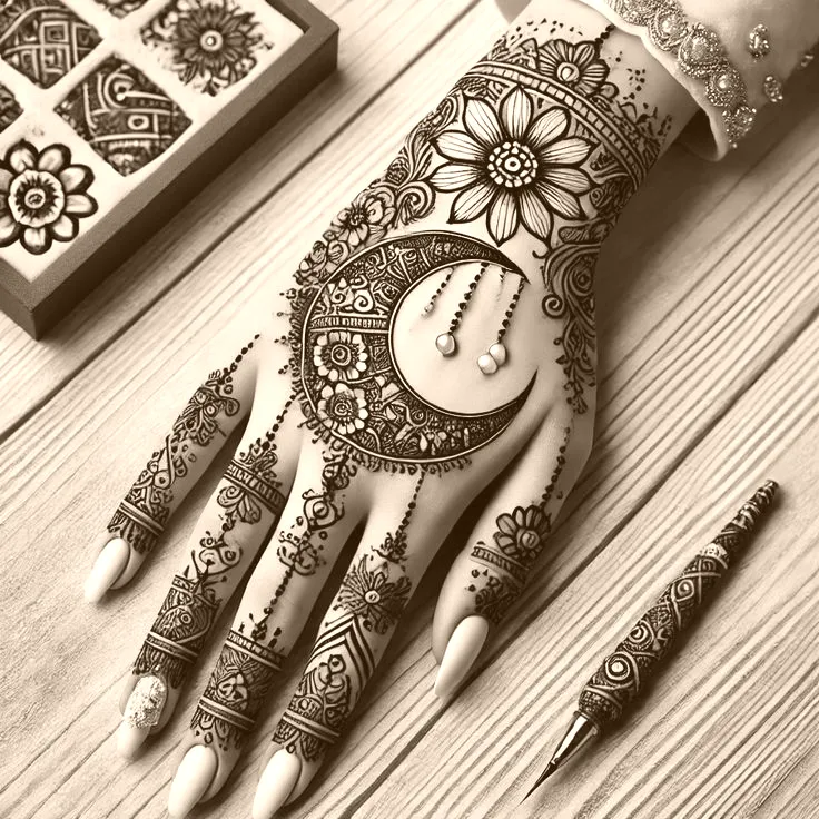 beginner cute simple mehndi designs for front hands