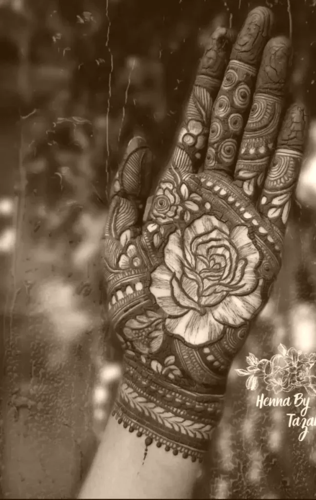 mehndi design simple