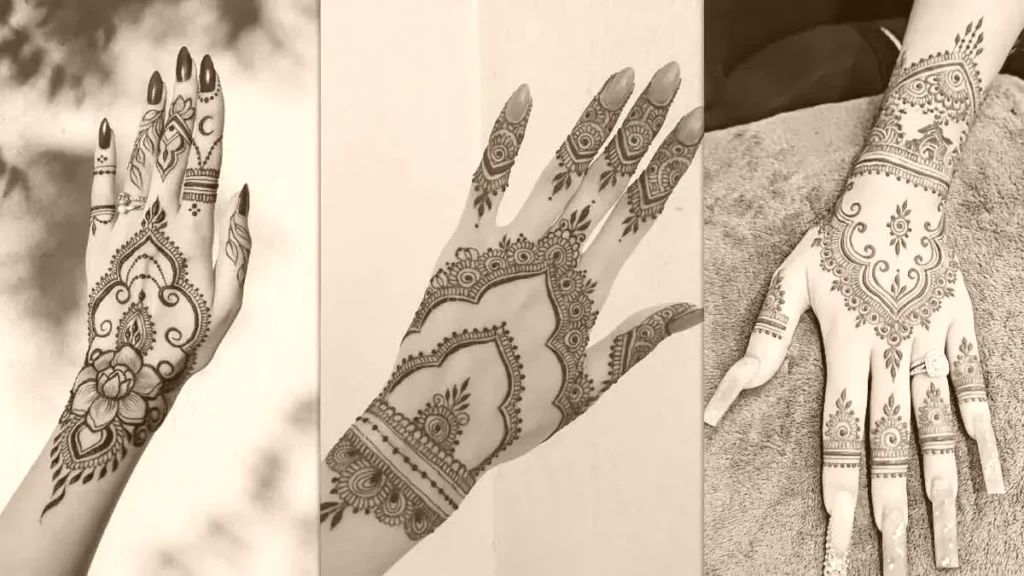 mehndi design simple