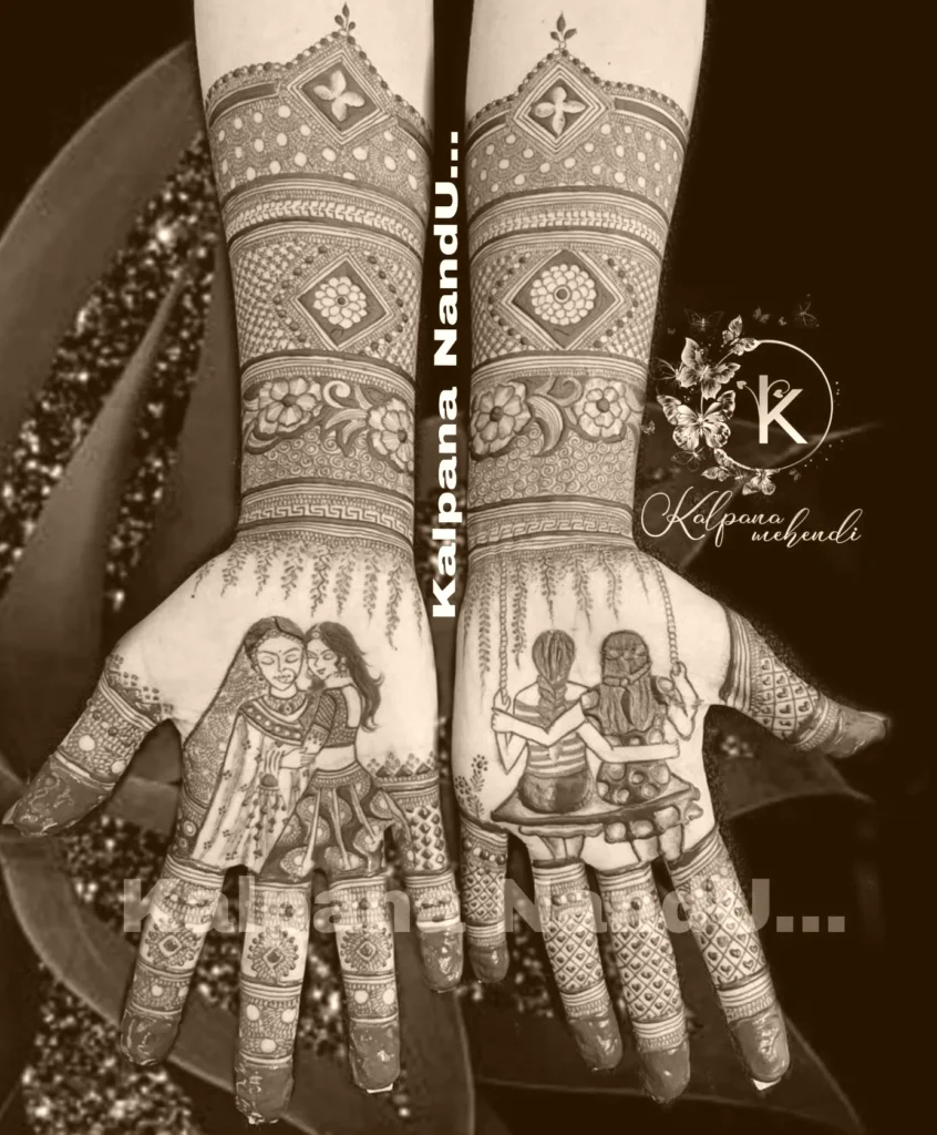 mehndi design simple