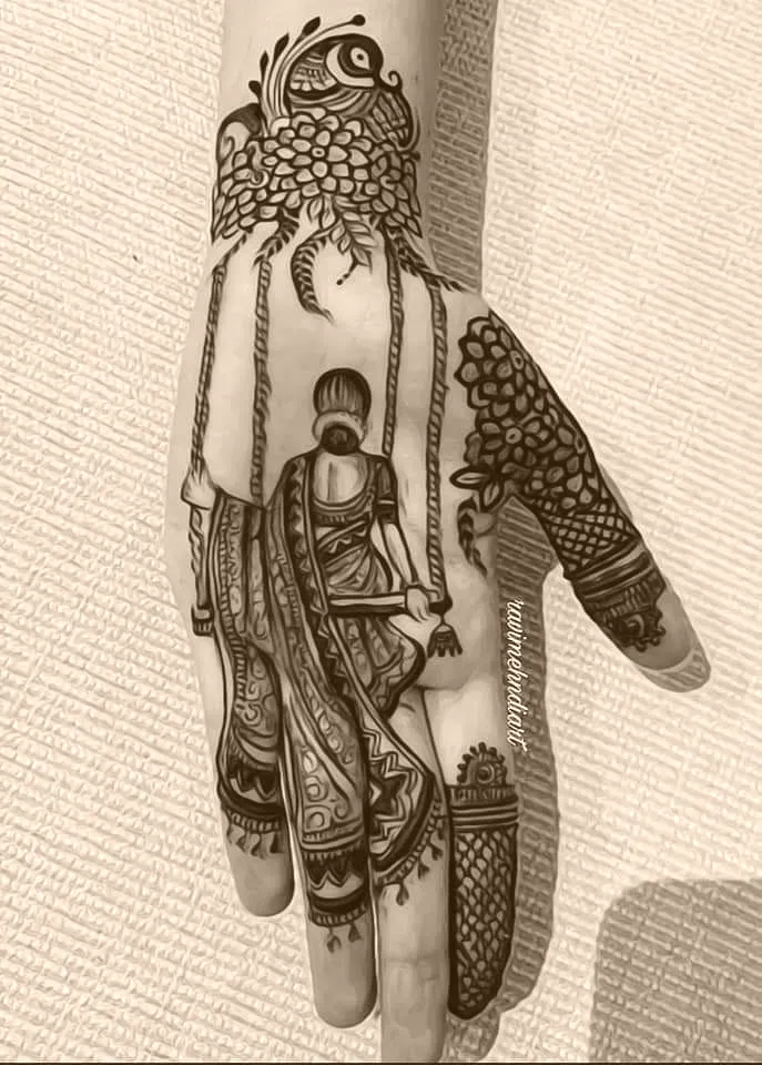 mehndi design simple