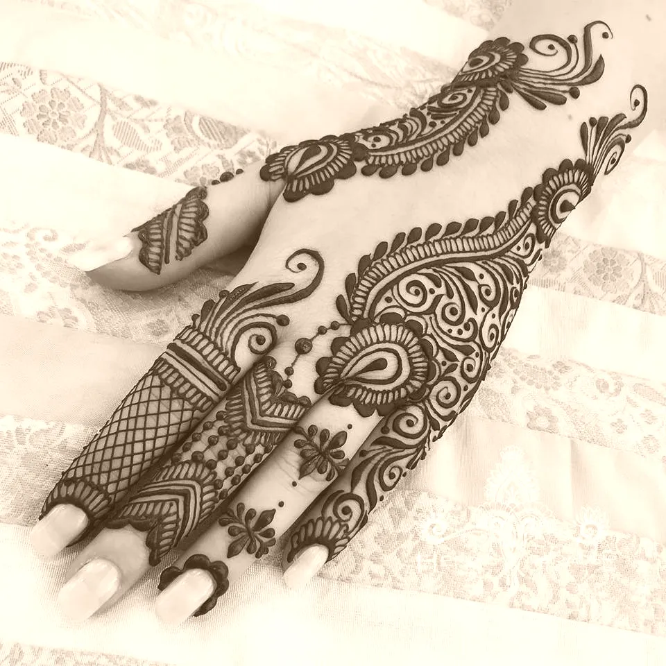 arabic mehndi design