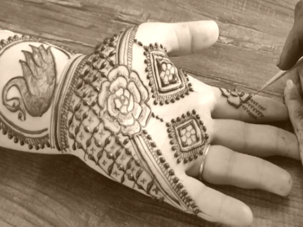 arabic mehndi design