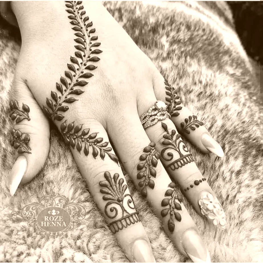 simple mehndi designs