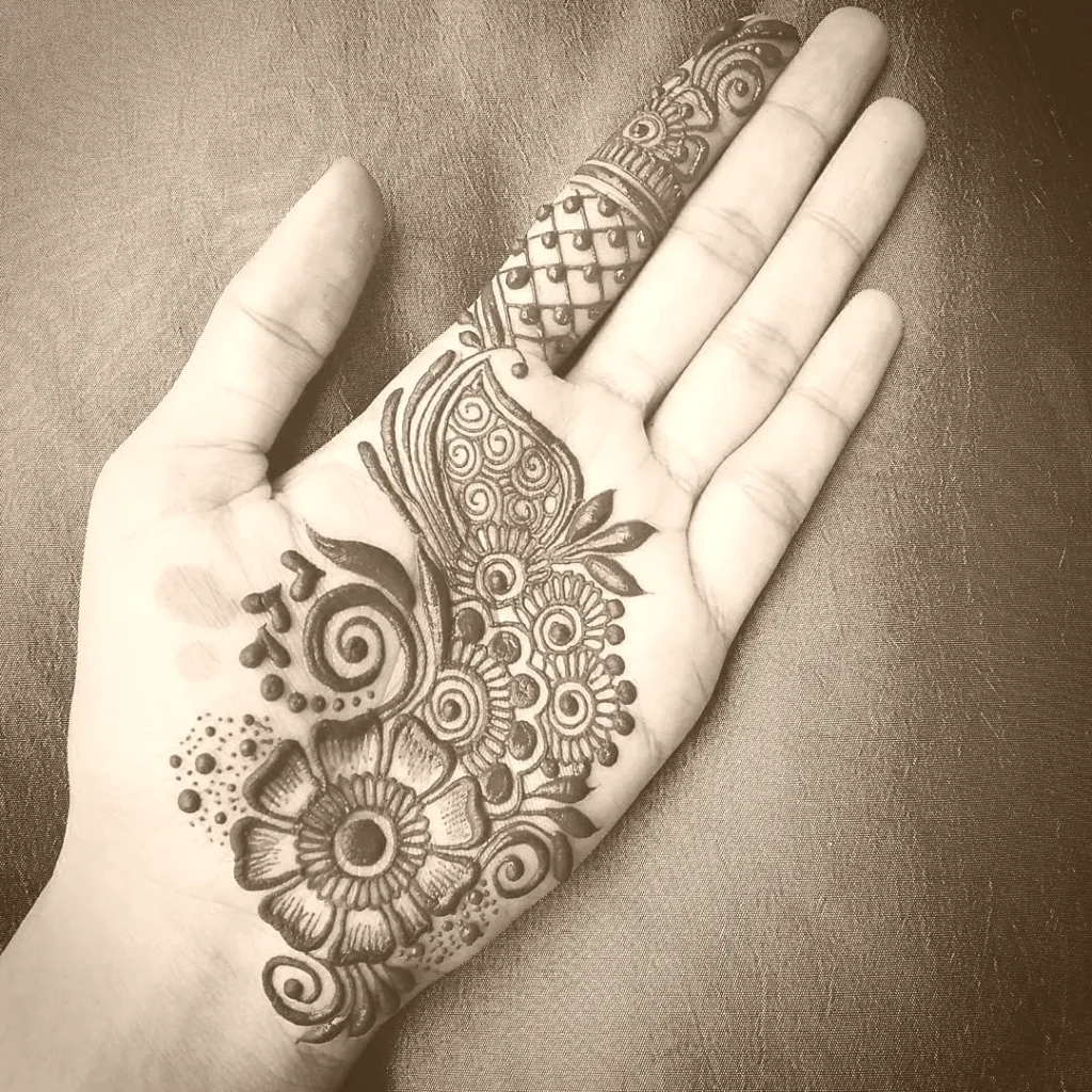mehndi design simple