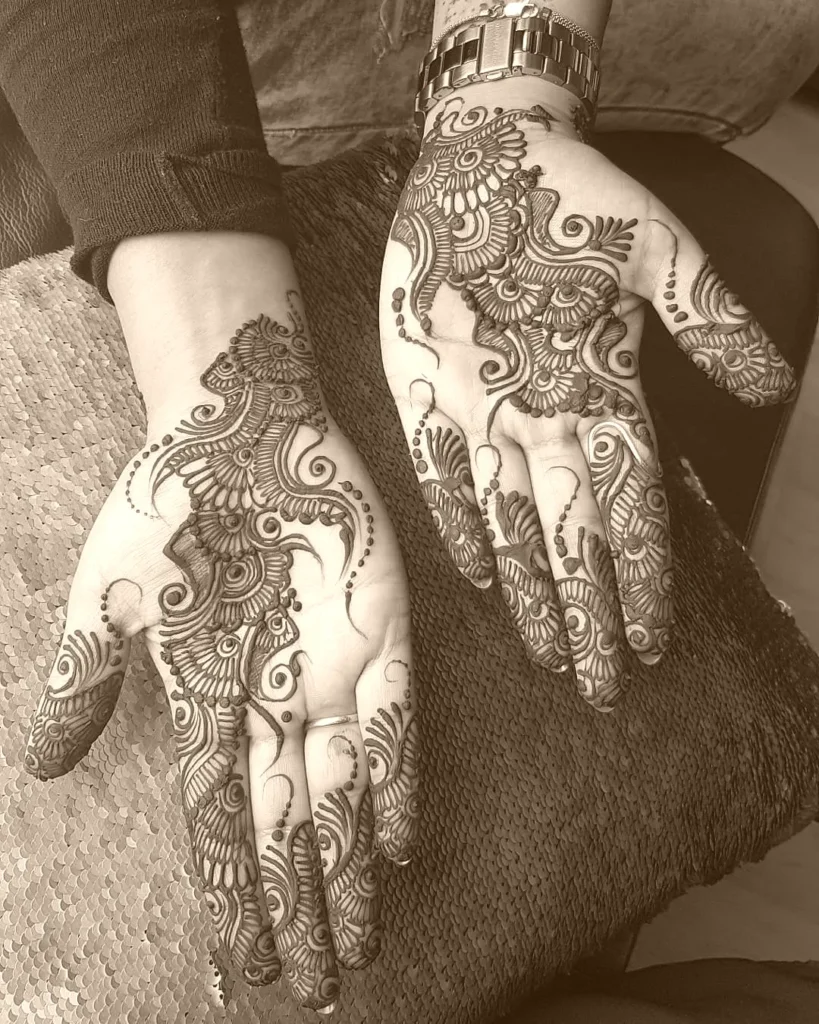 mehndi design simple