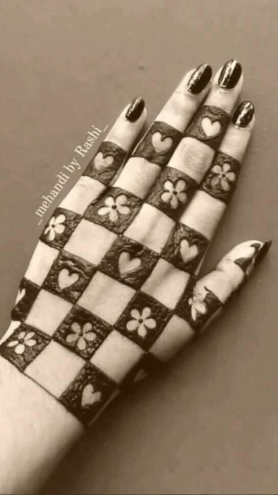 mehndi design simple